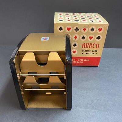 LOT 101: Arrco Playing Card Shuffler and more