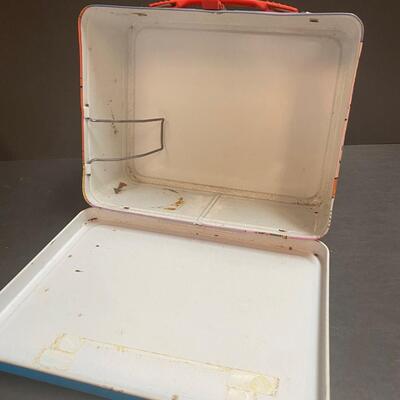 LOT 103: Vintage Whiskey Bottle and Lunchbox