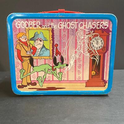 LOT 103: Vintage Whiskey Bottle and Lunchbox