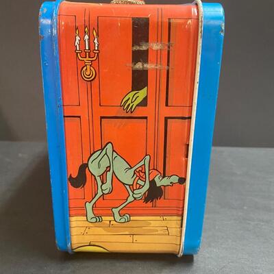 LOT 103: Vintage Whiskey Bottle and Lunchbox