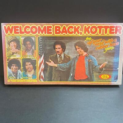 LOT 104: Welcome Back Kotter Vintage Board Game and more