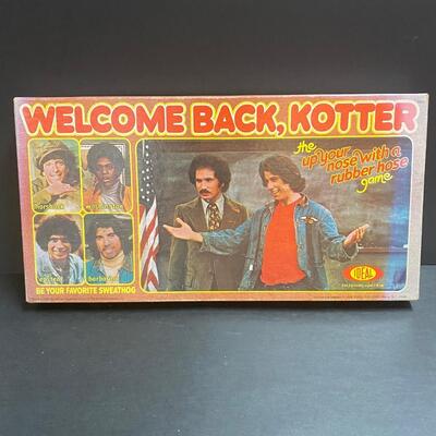 LOT 104: Welcome Back Kotter Vintage Board Game and more