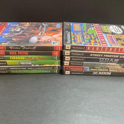 LOT 105: PlayStation 2 and games.