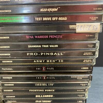 LOT 106: Sony PlayStation and Games