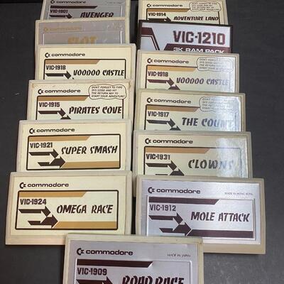 LOT 107: Commodore & Games