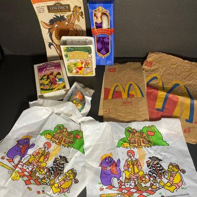 LOT 111: McDonaldâ€™s Happy Meal Toys
