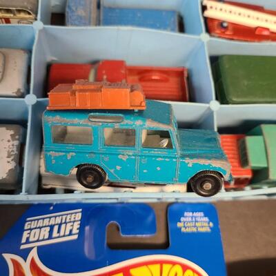 LOT 120: Vintage Toy Car Lot: Lesney, Hotwheels and More