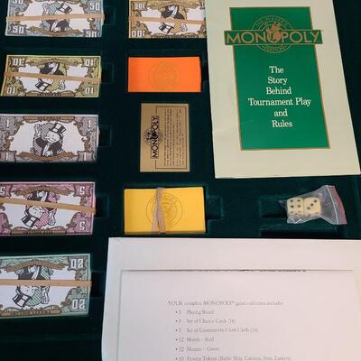 LOT 122: The Players Edition Monopoly