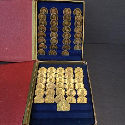 LOT 123: A Coin History of Our Presidents Vintage Sets/Medals
