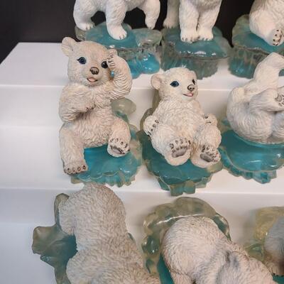 LOT 125; Vintage Polar Playmate Collection of Figurines by Michael Adams