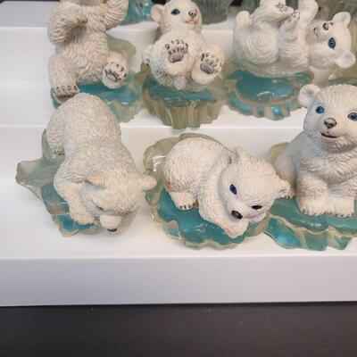 LOT 125; Vintage Polar Playmate Collection of Figurines by Michael Adams