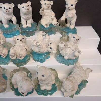 LOT 125; Vintage Polar Playmate Collection of Figurines by Michael Adams