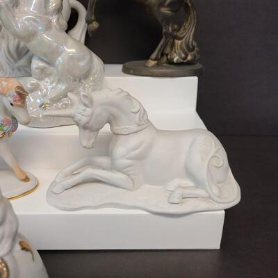 LOT 126: Collection of Unicorn Figurines
