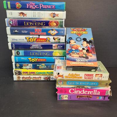 LOT 131: VHS Tapes Disney and More
