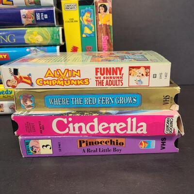 LOT 131: VHS Tapes Disney and More