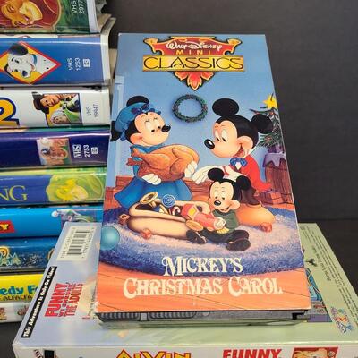 LOT 131: VHS Tapes Disney and More