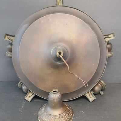 LOT 133: Architectural Salvage Lighting Fixture