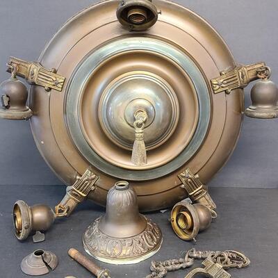 LOT 133: Architectural Salvage Lighting Fixture