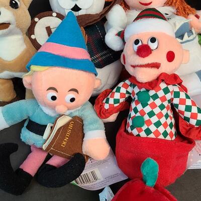 LOT:: Island of Misfits Toys plush lot