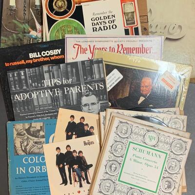 LOT:142: Lot of assorted Vinyl Records