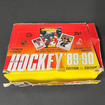 LOT 200: NHL Hockey Cards 40+ Unopened Packs O-Pee-Chee 1989-90 & More