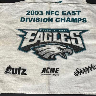 LOT 201: Eagles Collectibles and Cards - Signed Min-Football & More