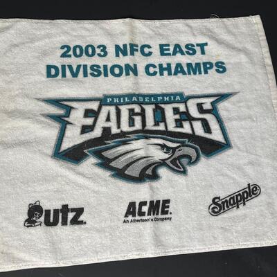LOT 201: Eagles Collectibles and Cards - Signed Min-Football & More