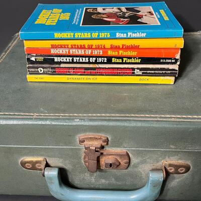 LOT 202: Flyers and Other 70s Hockey Memorabilia in Vintage Case