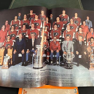 LOT 202: Flyers and Other 70s Hockey Memorabilia in Vintage Case