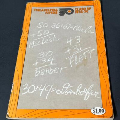 LOT 202: Flyers and Other 70s Hockey Memorabilia in Vintage Case