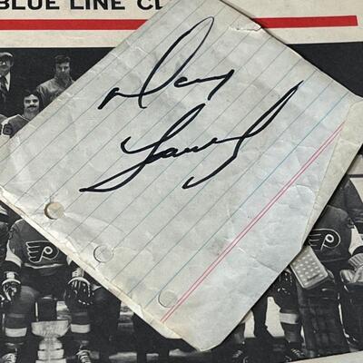 LOT 202: Flyers and Other 70s Hockey Memorabilia in Vintage Case