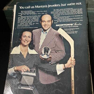 LOT 202: Flyers and Other 70s Hockey Memorabilia in Vintage Case
