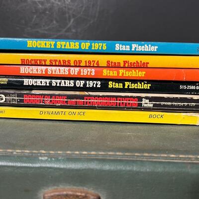 LOT 202: Flyers and Other 70s Hockey Memorabilia in Vintage Case