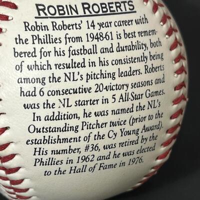 LOT 204: Philadelphia Phillies Memorabilia and Baseball Cards