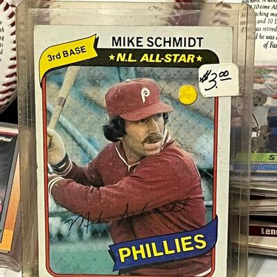 LOT 204: Philadelphia Phillies Memorabilia and Baseball Cards
