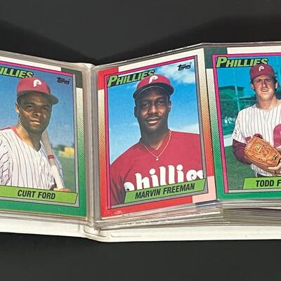 LOT 204: Philadelphia Phillies Memorabilia and Baseball Cards