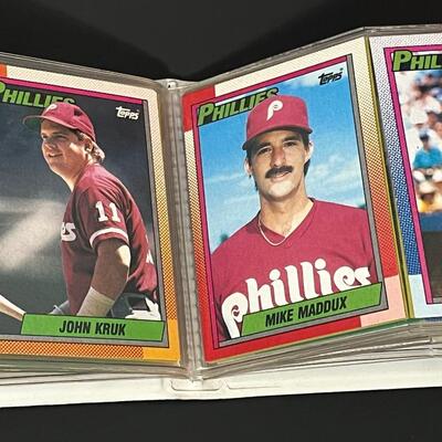 LOT 204: Philadelphia Phillies Memorabilia and Baseball Cards