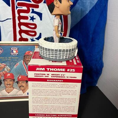 LOT 204: Philadelphia Phillies Memorabilia and Baseball Cards