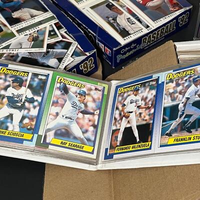 LOT 205: Assorted Baseball  Cards - Mostly 90s