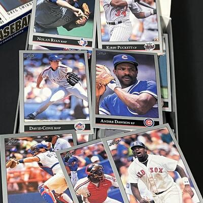 LOT 205: Assorted Baseball  Cards - Mostly 90s