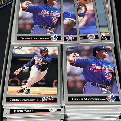 LOT 205: Assorted Baseball  Cards - Mostly 90s