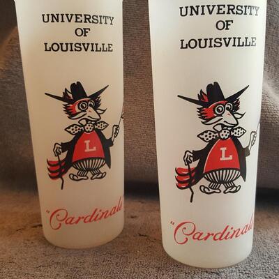 Pair of Scarce U of L Early Schedule Glasses