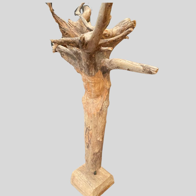 New Orleans Wood Artist depiction of Medusa - 27"