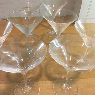 Martini glasses