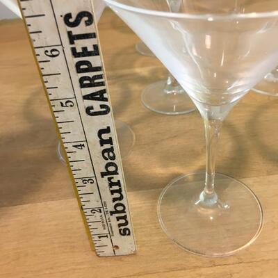 Martini glasses
