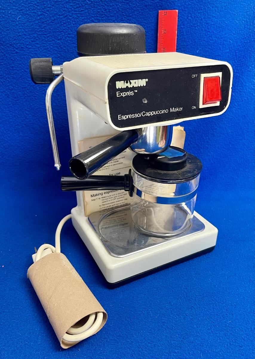 Retro Maxim Exprés Espresso Cappuccino Maker