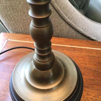 Pair Brass lamps