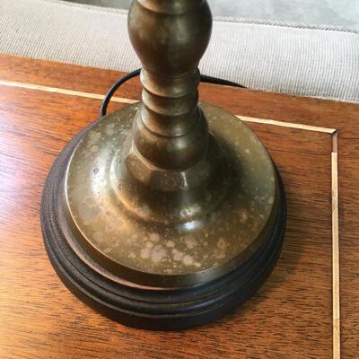 Pair Brass lamps