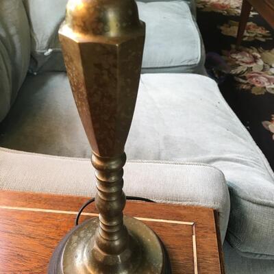 Pair Brass lamps