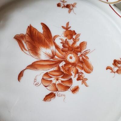 Herend Bowl dish with lattice